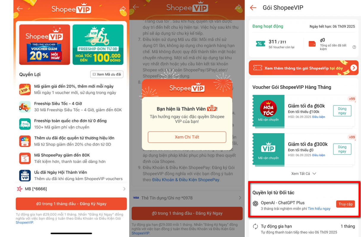 Hướng dẫn nhận ChatGPT Plus 3 tháng