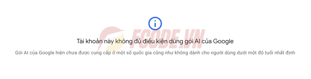 không đủ điều kiện